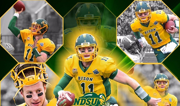 carson wentz ndsu jersey