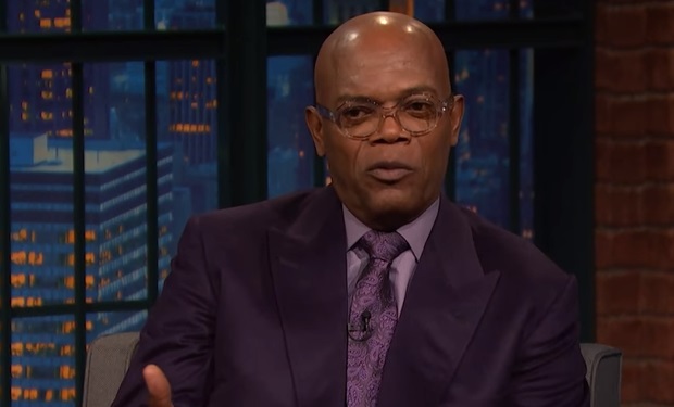 Samuel L Jackson on Seth Meyers