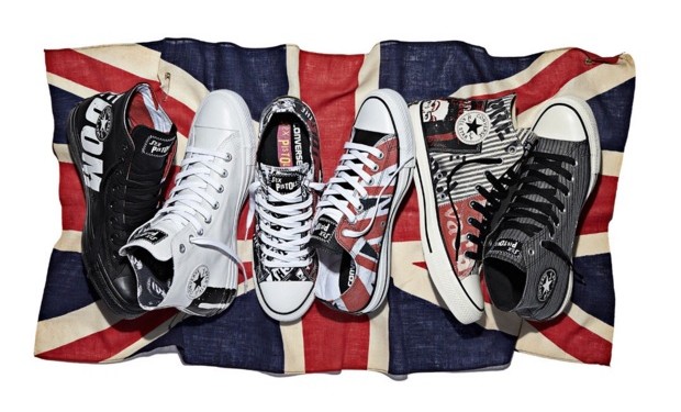 Sex Pistols Chuck Taylors