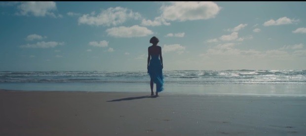 Taylor Swift on the Beach in New Zealand from the Making of