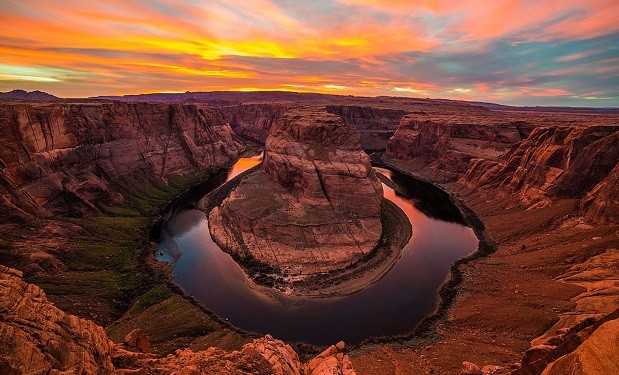 HorseshoeBendSunset