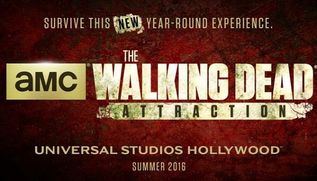 walking dead universal studios theme park