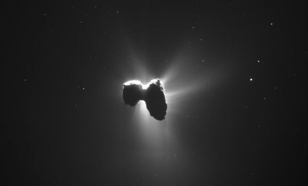 Comet 67P ESA/Rosetta/NavCam – CC BY-SA IGO 3.0