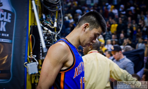 Jeremy Lin during Linsanity (photo by nikk_la