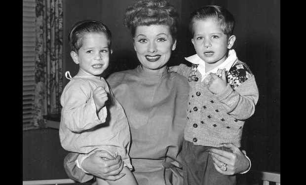 Lucille Ball with Little Rickys