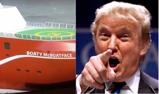 boaty mcboatface and Donald Trump