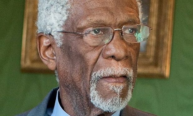 Bill Russell waiting in the Green Room of the White House. He is about to receive the 2010 Presidential Medal of Freedom.