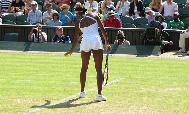 Venus Williams (photo by Tim Schofield (IMG_2717) [CC BY 2.0], via Wikimedia Commons)