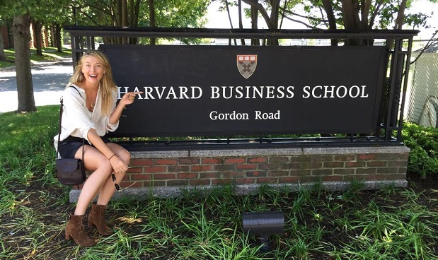 Maria Sharapova at Harvard