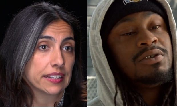 Nathalie Sommer, Marshawn Lynch, 60 Minutes Sports