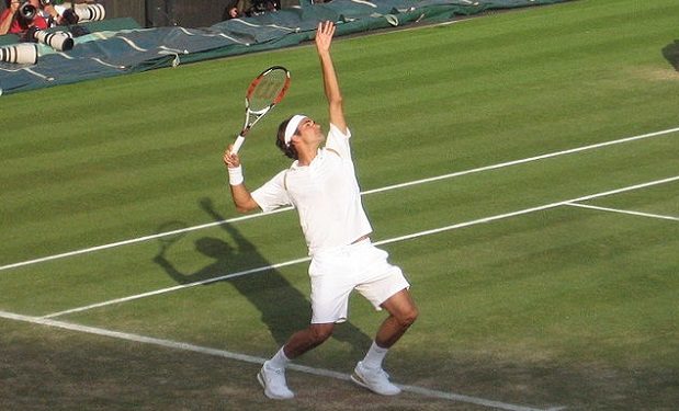 Federer at Wimbledon 2007