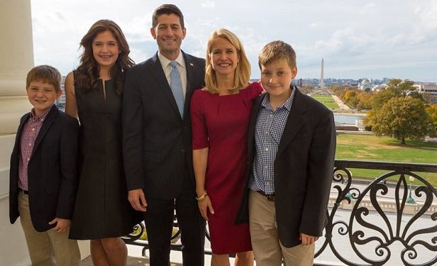 Paul Ryan, Janna Ryan and family