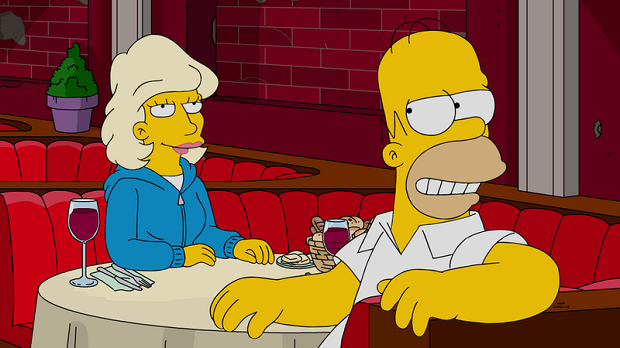 The Simpsons, Friends and Family episode, Allison Janney guest stars as Julia