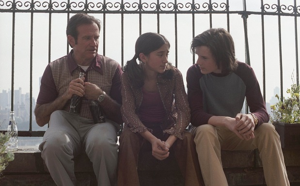 Robin Williams, Zelda Williams, Anton Yelchin in 'House of D', 2004 Lions Gate Home Entertainment