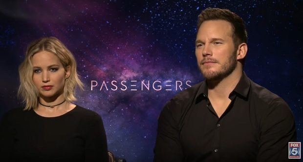 Jennifer Lawrence Chris Pratt Passengers Interview FOX 5