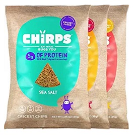 CHIRPS CHIPS Cricket Flour Chips