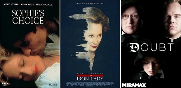 Meryl Streep movie posters