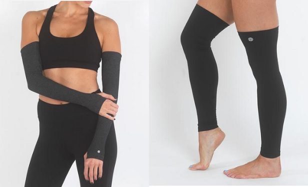 NicePipes Apparel: Where To Buy $42 Shark Tank Leg Warmers, Arm Warmers