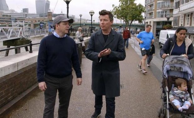 wahlburgers A&E Rick Astley