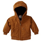 Carhartt Boys' Active Quilted Flannel Lined Jacket