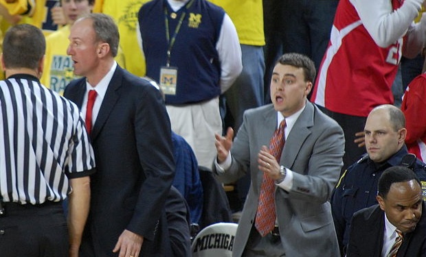 Archie_Miller,_and_Alan_Major_with_Ohio_State_in_2009