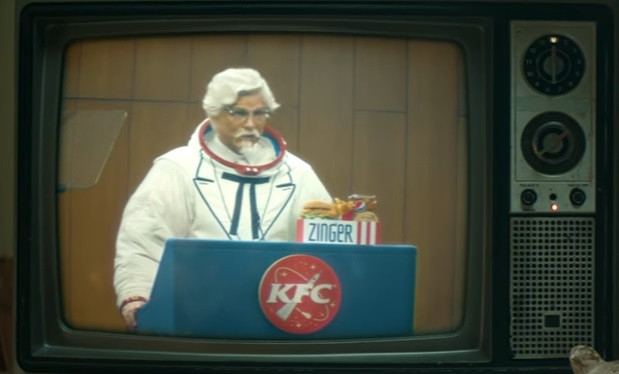 Rob Lowe KFC Zinger Launch