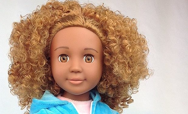 American Girl Doll with Curly Blue Hair - wide 2