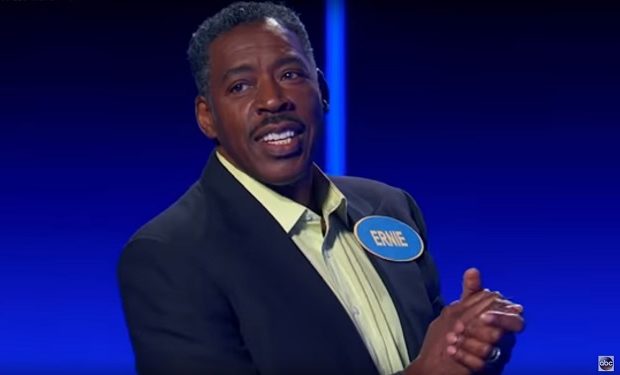 ERnie Hudson Celebrity Family Feud ABC