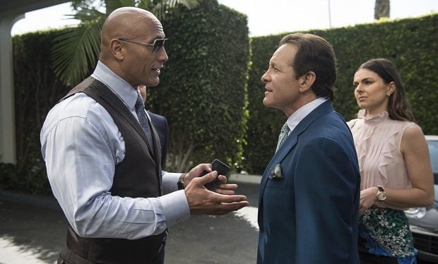 Ballers Johnson and Guttenberg HBO Jeff daly