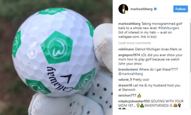 Callaway Wahlburger ball