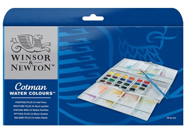 Classic Winsor & Newton Water Color Pocket Water Color Set