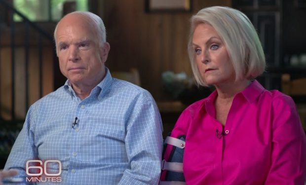 John and Cindy McCain on 60 Minutes CBS