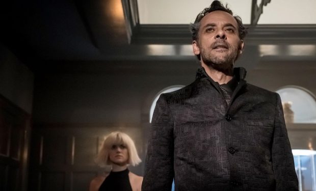 Erin Richards, Alexander Siddig on Gotham (Jeff Neumann/FOX)