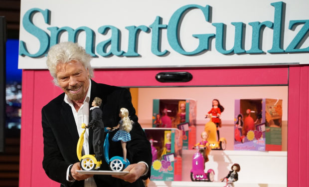 Richard Branson SmartGurls Shark Tank