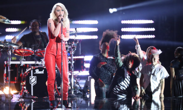 THE VOICE -- "Live Top 10" Episode 1319A -- Pictured: Chloe Kohanski -- (Photo by: Tyler Golden/NBC)