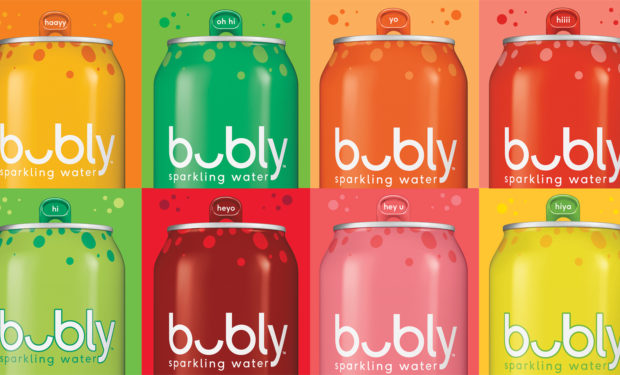 Bubly sparkling water from Pepsi comes in limebubly, grapefruitbubly, strawberrybubly, lemonbubly, orangebubly, applebubly, mangobubly and cherrybubly flavors, 8 Bubly flavors in all