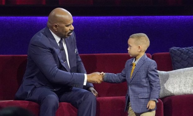 Trent on Little Big Shots