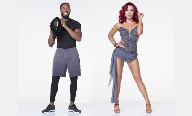 Josh Norman Sharna Burgess DWTS (ABC/Craig Sjordin)