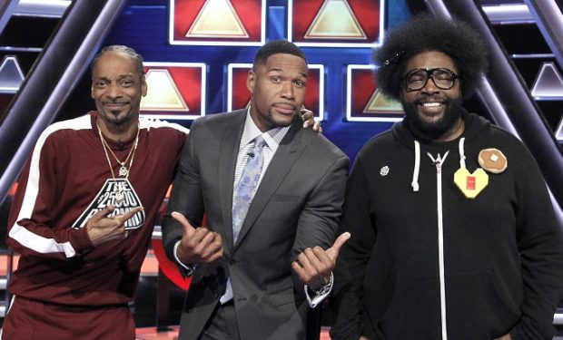 SNOOPDOG, MICHAEL STRAHAN, QUESTLOVE