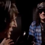 Slash on ronnie wood show