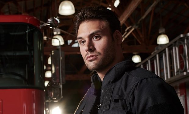 9-1-1: Ryan Guzman. CR: Michael Becker / FOX. © 2018 FOX Broadcasting.