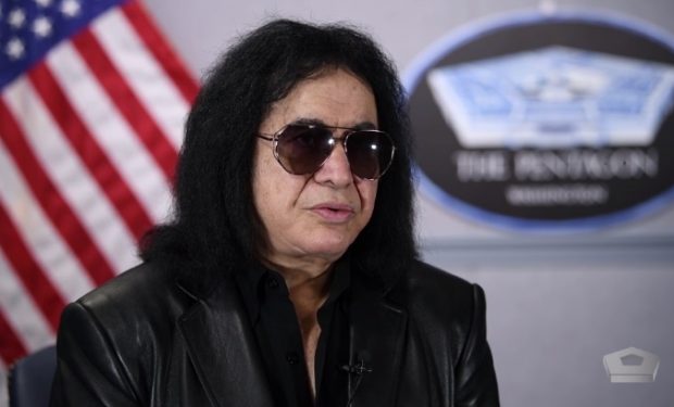 Gene Simmons DoD Video screengrab