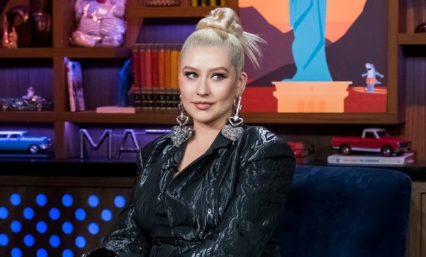 WATCH WHAT HAPPENS LIVE WITH ANDY COHEN -- Episode 16020 -- Pictured: Christina Aguilera -- (Photo by: Charles Sykes/Bravo)
