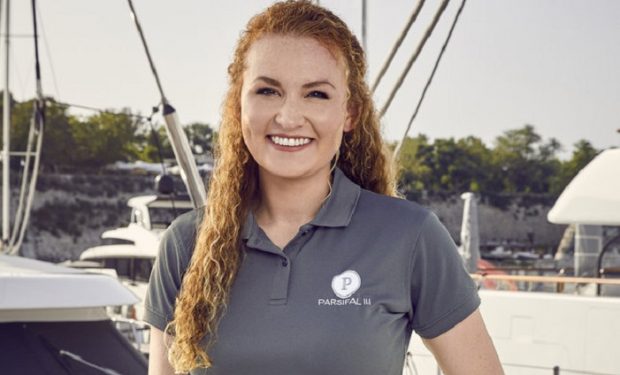 BELOW DECK SAILING YACHT -- Season:1 -- Pictured: Ciara Duggan -- (Photo by: Karolina Wojtasik/Bravo)