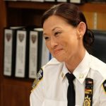 BROOKLYN NINE-NINE -- "Captain Kim" Episode 702 -- Pictured: Nicole Bilderback as Captain Kim -- (Photo by: John P. Fleenor/NBC)