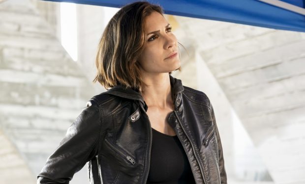 "Fortune Favors the Brave" - Pictured: Daniela Ruah (Special Agent Kensi Blye). While Sam investigates the murder of an Iranian exile working to overthrow the current regime, he must also try to save Agent Roundtree (Caleb Castille), a new agent who's having an unexpectedly adventurous first day on the job, when he accidently triggers a bomb. Also, Nell makes a decision about her future with NCIS, on NCIS: LOS ANGELES, Sunday, March 29 (9:00-10:00 PM, ET/PT) on the CBS Television Network. Photo: Monty Brinton/CBS ©2020 CBS Broadcasting, Inc. All Rights Reserved.