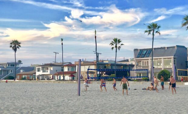 Mission Beach San Diego Beach Volleyball