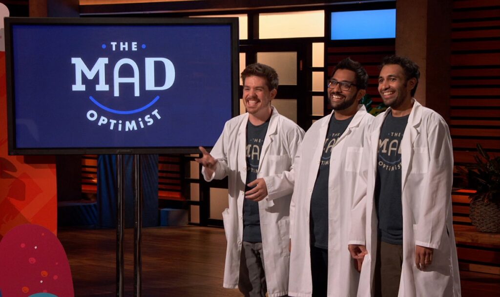 The Mad Optimist on Shark Tank