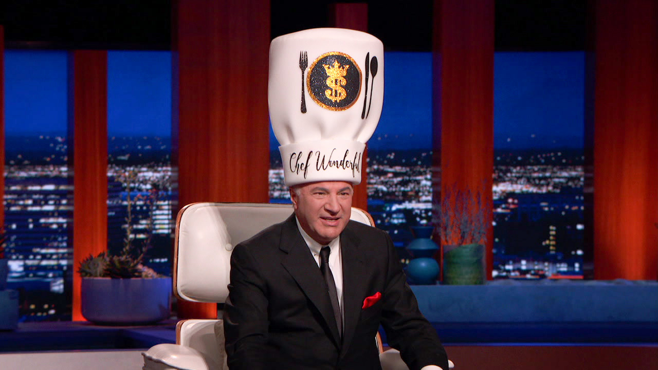 Foam Party Hats Gets Mark Cuban To Wear Giant Money Bag on ‘Shark Tank’