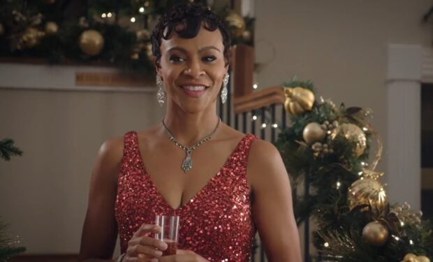 Carly Hughes in 'The Christmas Edition' (Lifetime)